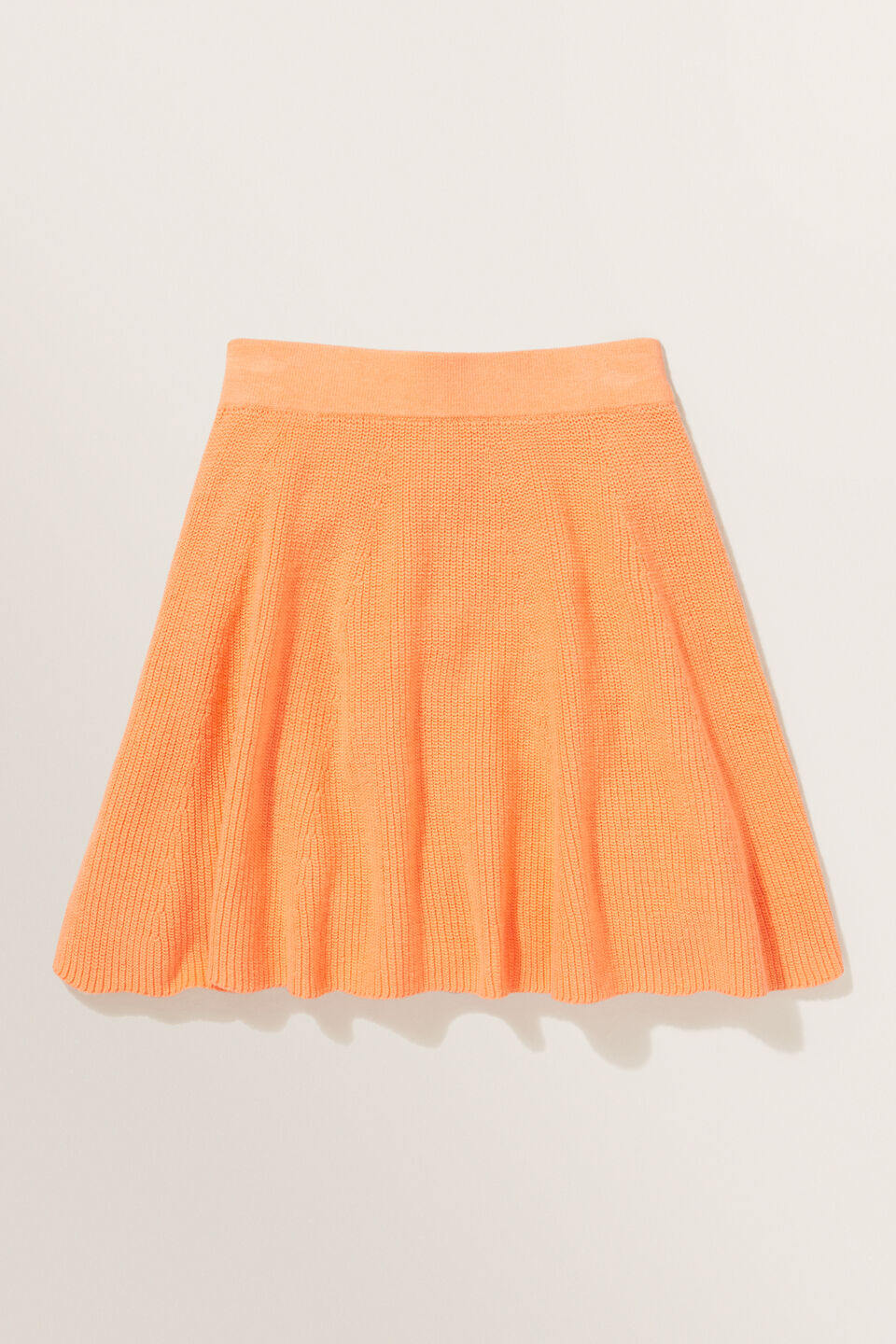 Knit Skirt  Apricot