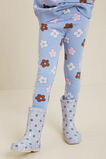 Floral Terry Leggings  Bluebell  hi-res