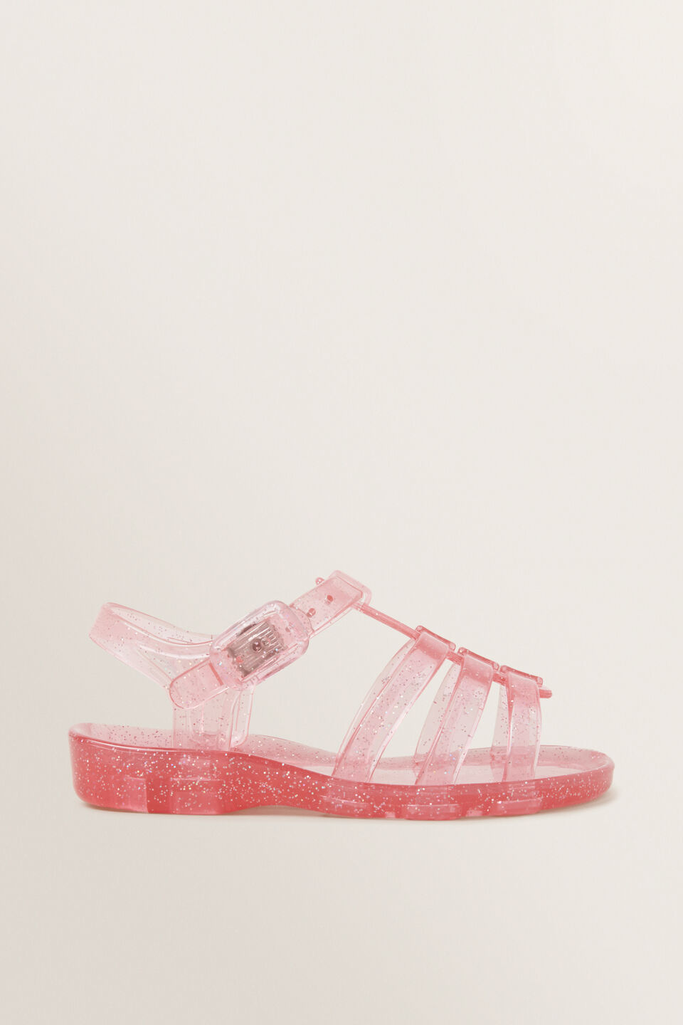 Pink Jelly Sandal  