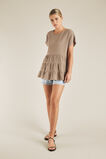Tiered Cheesecloth Top    hi-res