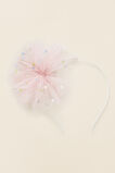 Tulle Party Headband  Dusty Rose  hi-res