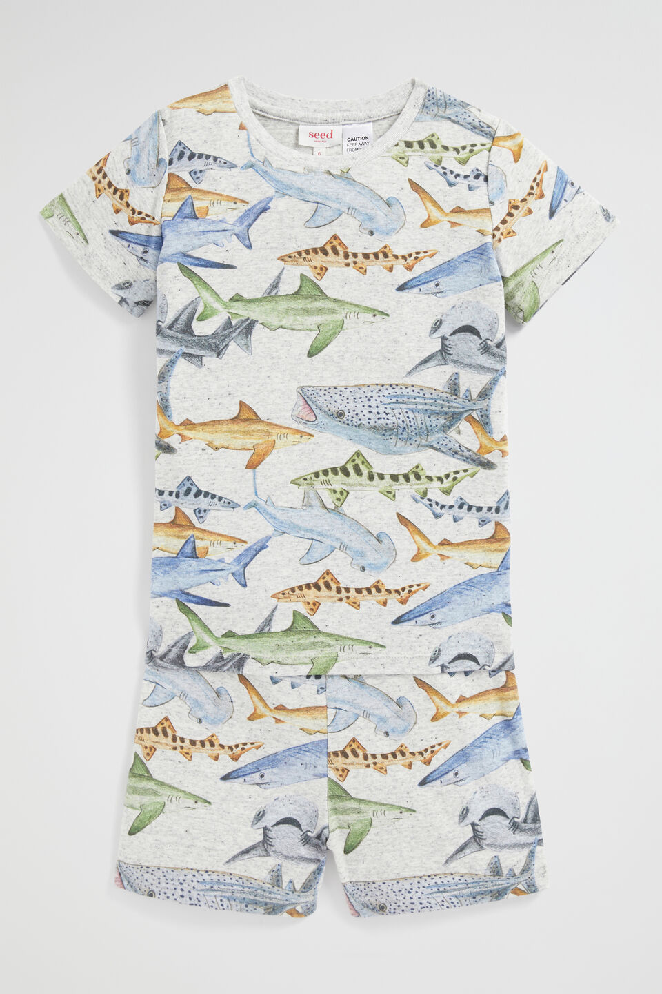 Shark Pyjama  Cloudy Marle