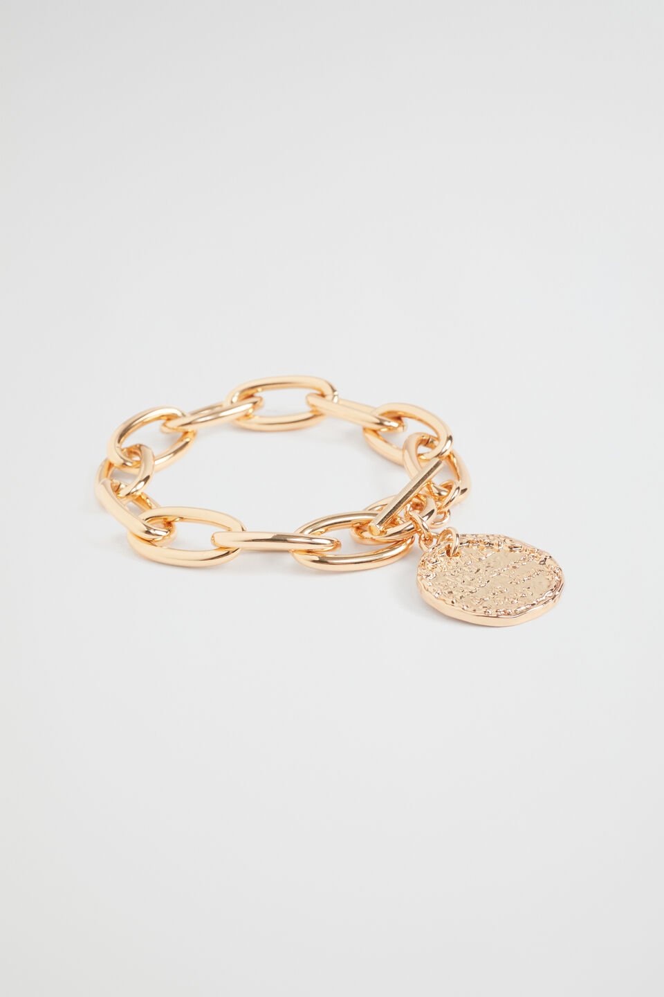 Chain Charm Bracelet  Gold