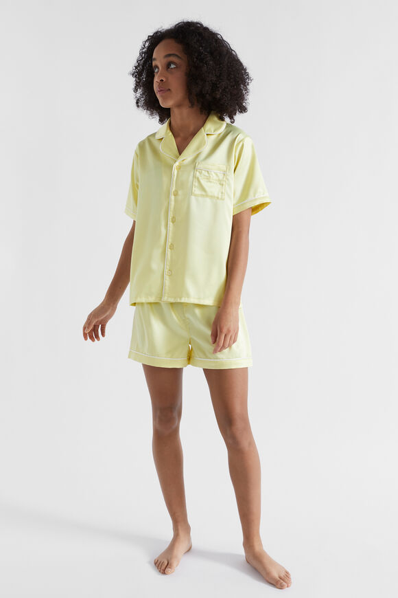 Satin Pyjama  Lemonade  hi-res
