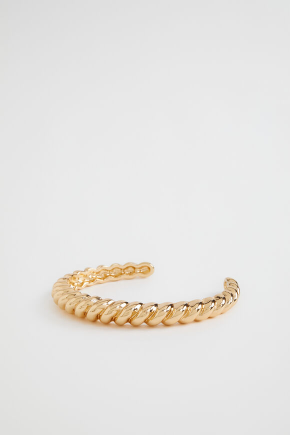 Croissant Dome Cuff  Gold  hi-res