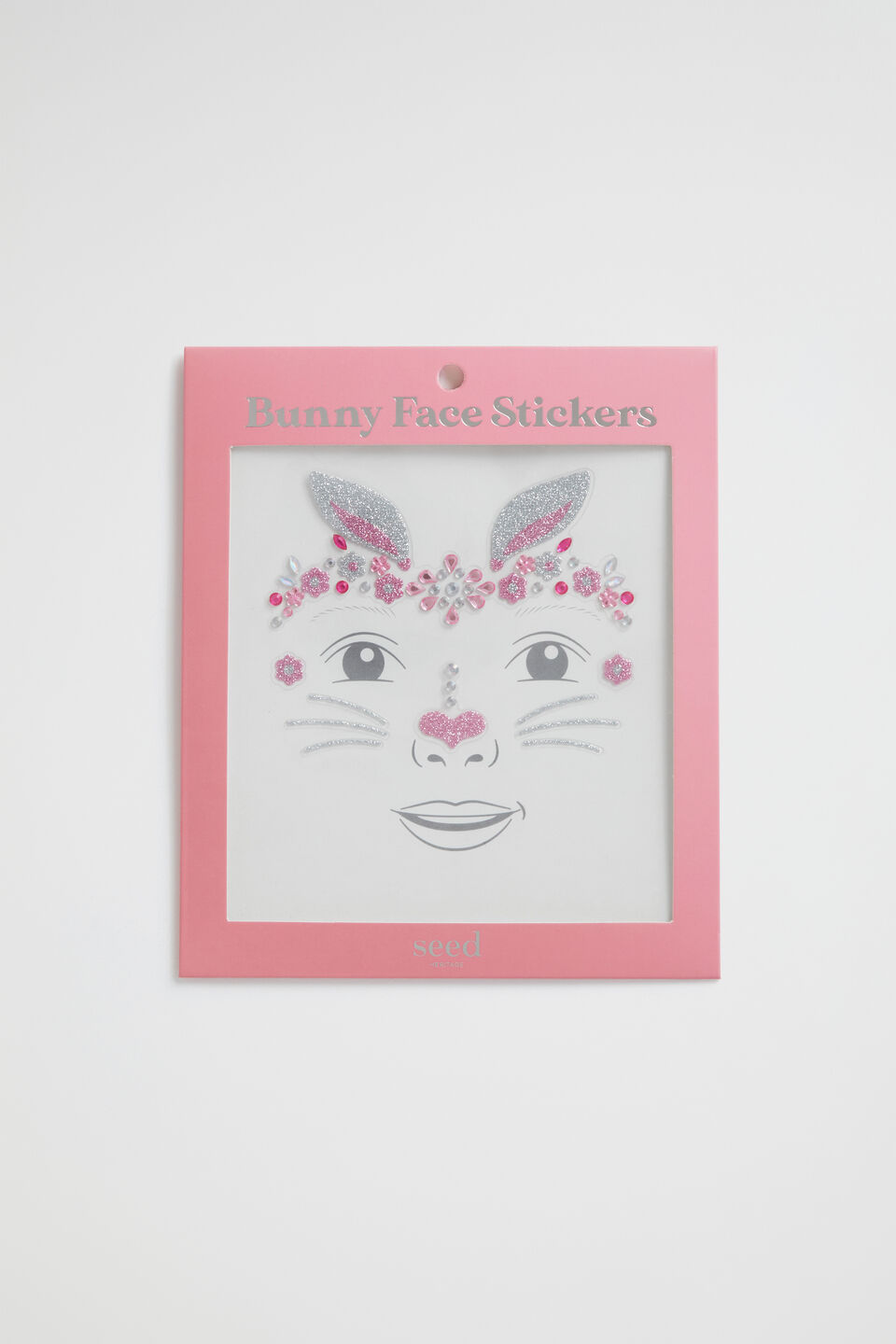 Bunny Face Sticker  Multi