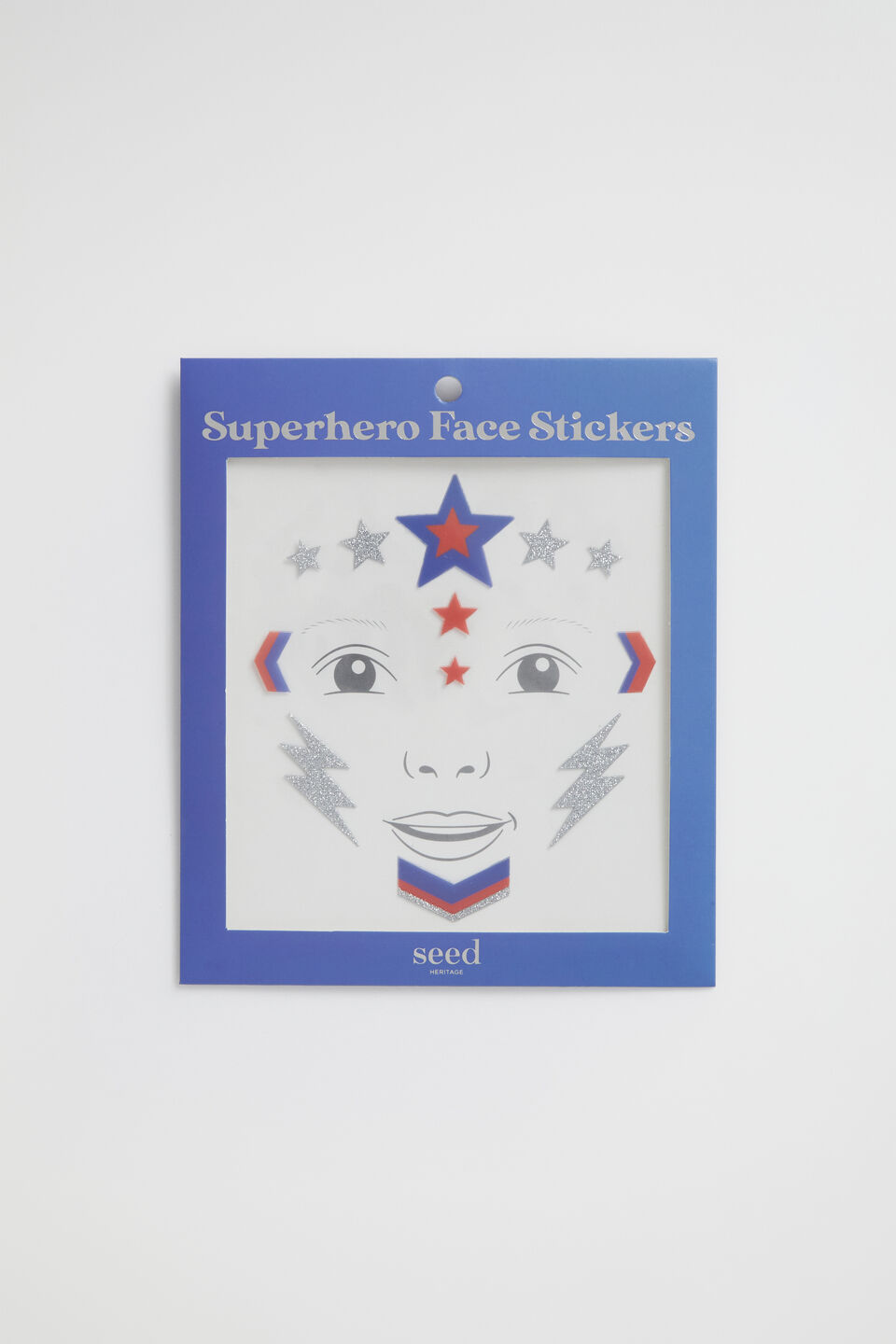 Superhero Face Sticker  Multi