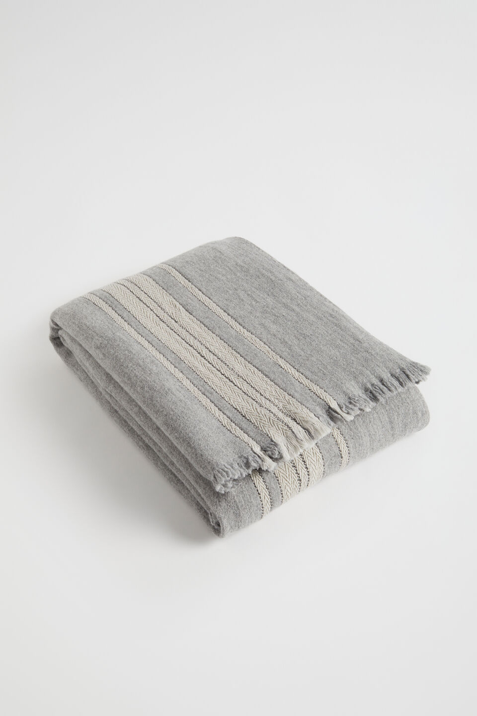 Orion Throw  Grey Marle