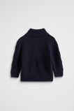 Cable Cardigan  Midnight Blue  hi-res