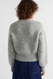 Wool Blend Easy Knit  Silver Marle  hi-res