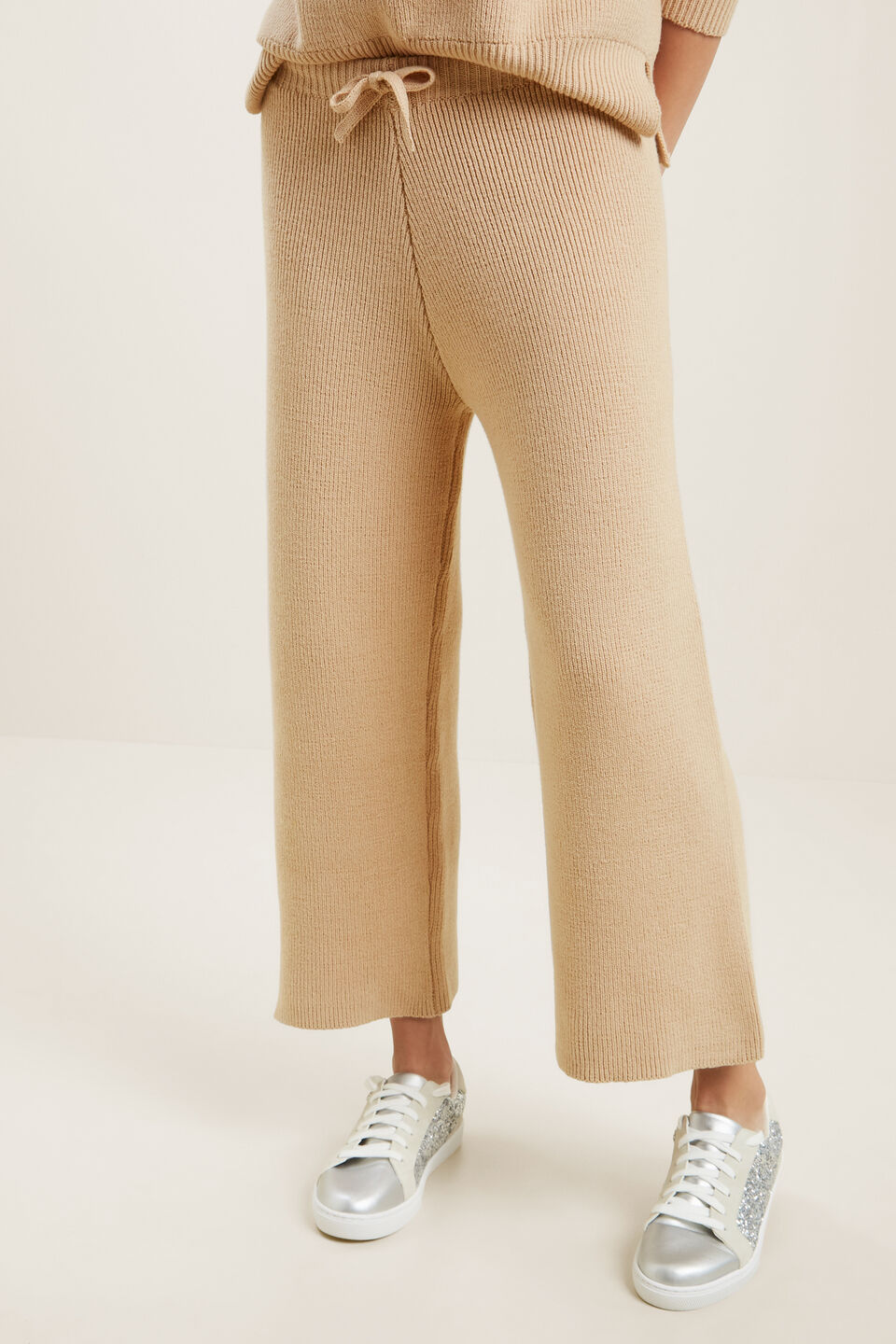 Knit Pant  Cappuccino