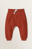 Reverse Terry Trackpant  Rust Red  hi-res