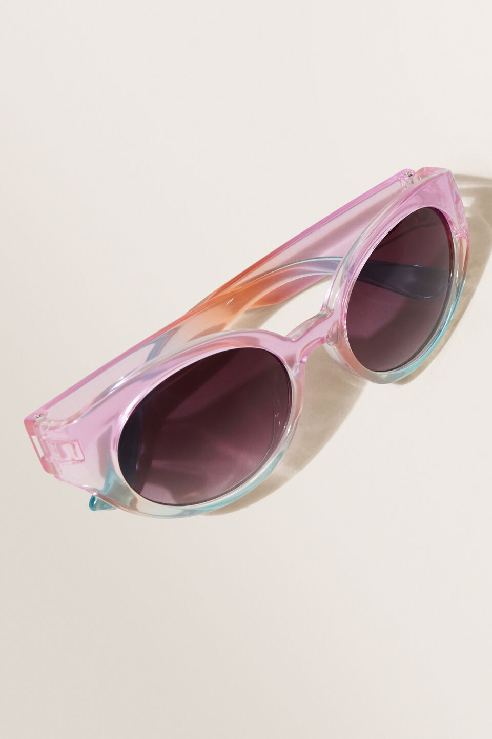 Ombre Oval Sunglasses  Multi