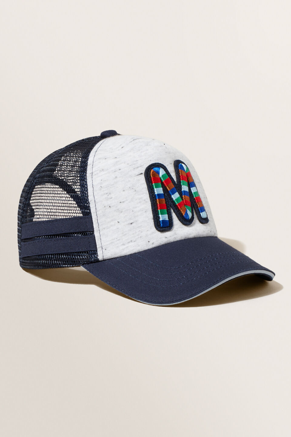 Embroidered Initial Cap  M