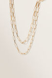 Chain Link Necklace  Gold  hi-res