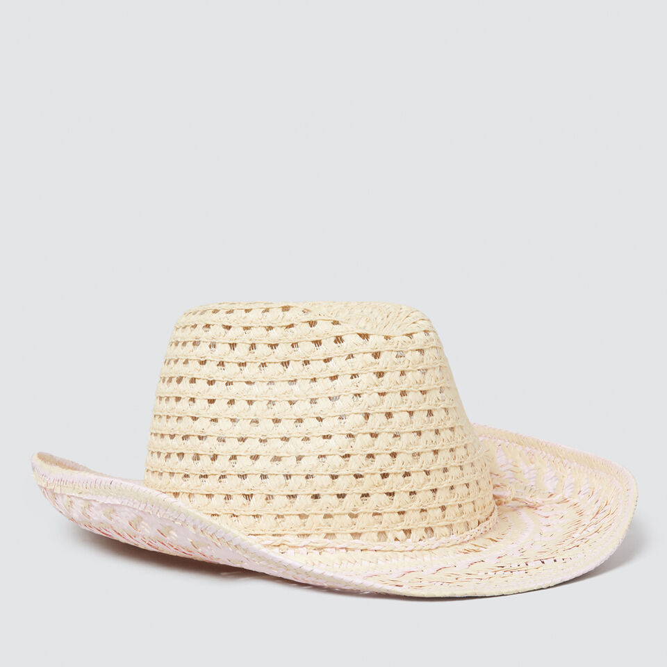 Two-Tone Cowboy Hat  