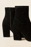 Kylie Suede Stretch Ankle Boot  Black  hi-res