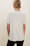 Drapey Insert Tee  Butter Marle  hi-res