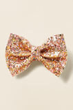 Party Glitter Bow Duck Clip  Gold  hi-res