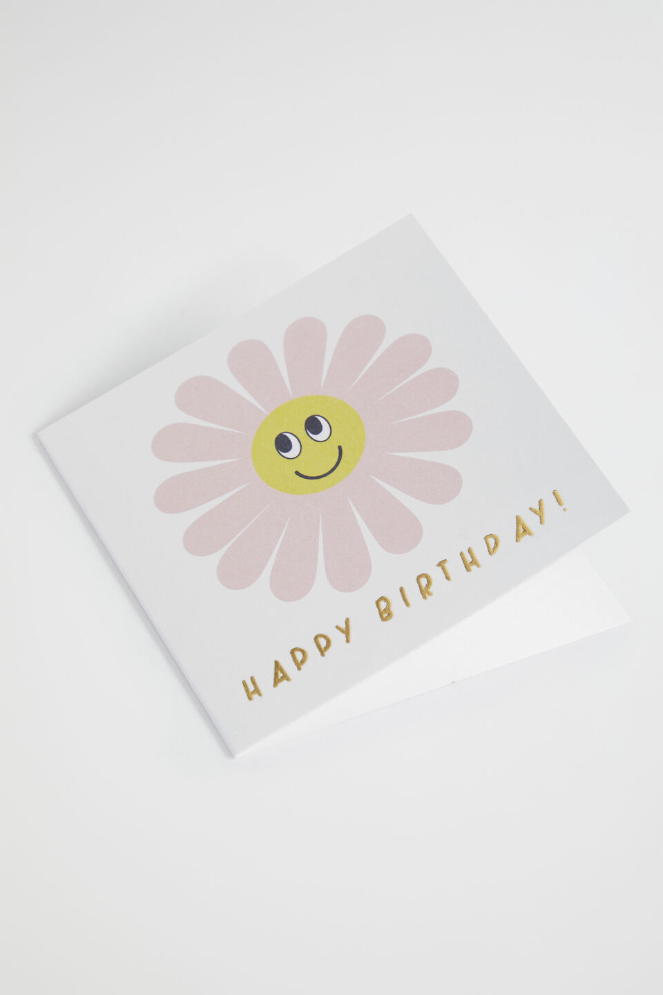 Small Happy Birthday Daisy Card  Multi