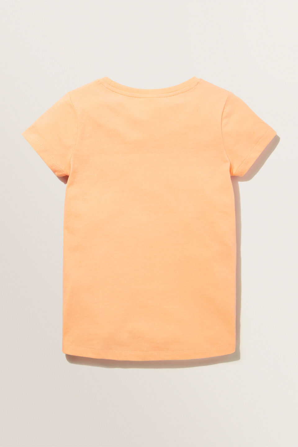 Chenille Flower Tee  Apricot