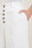 Button Fly Crop Pant  Whisper White  hi-res