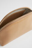 Leather Crescent Pouch  Toffee  hi-res