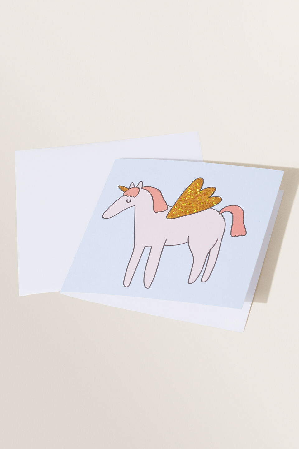 Large Unicorn Card  Multi