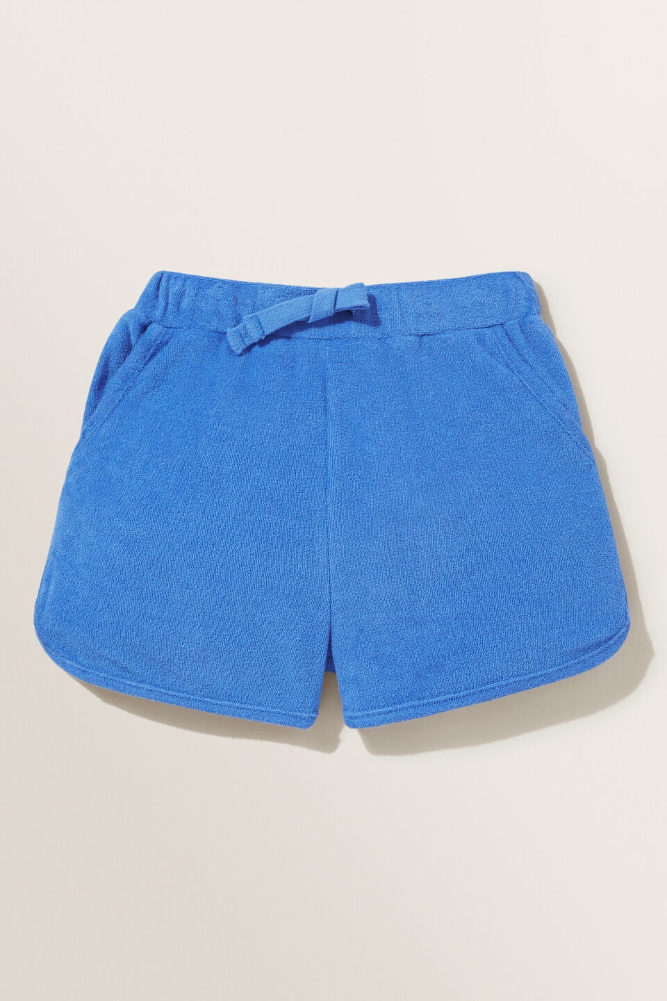 Terry Towelling Short  Bluebell