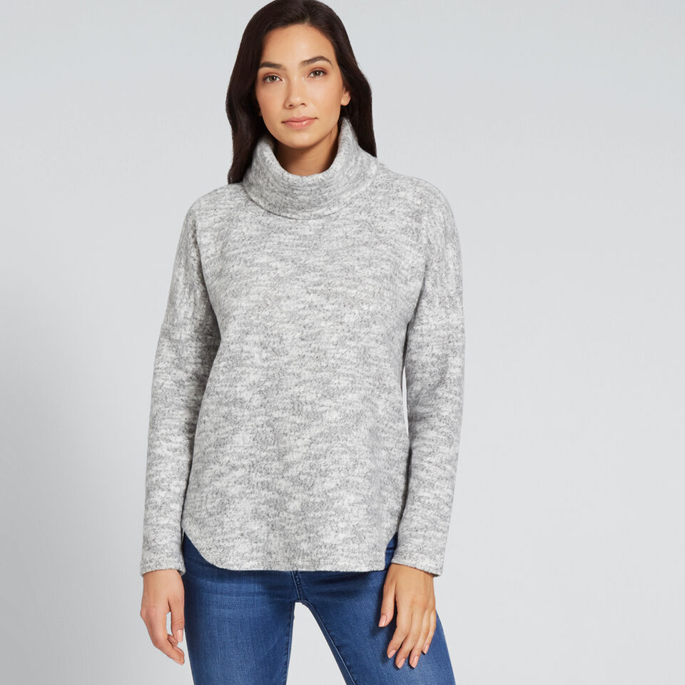 Chunky Roll Neck Top  