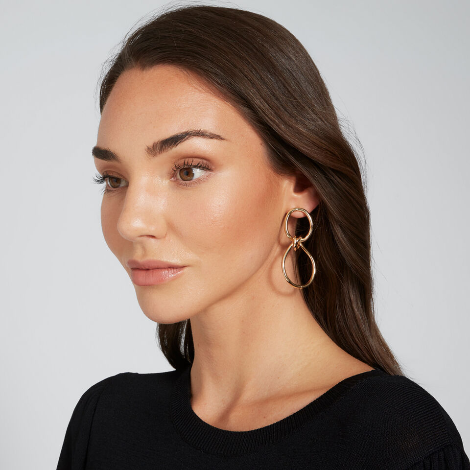 Linked Circle Earrings  9