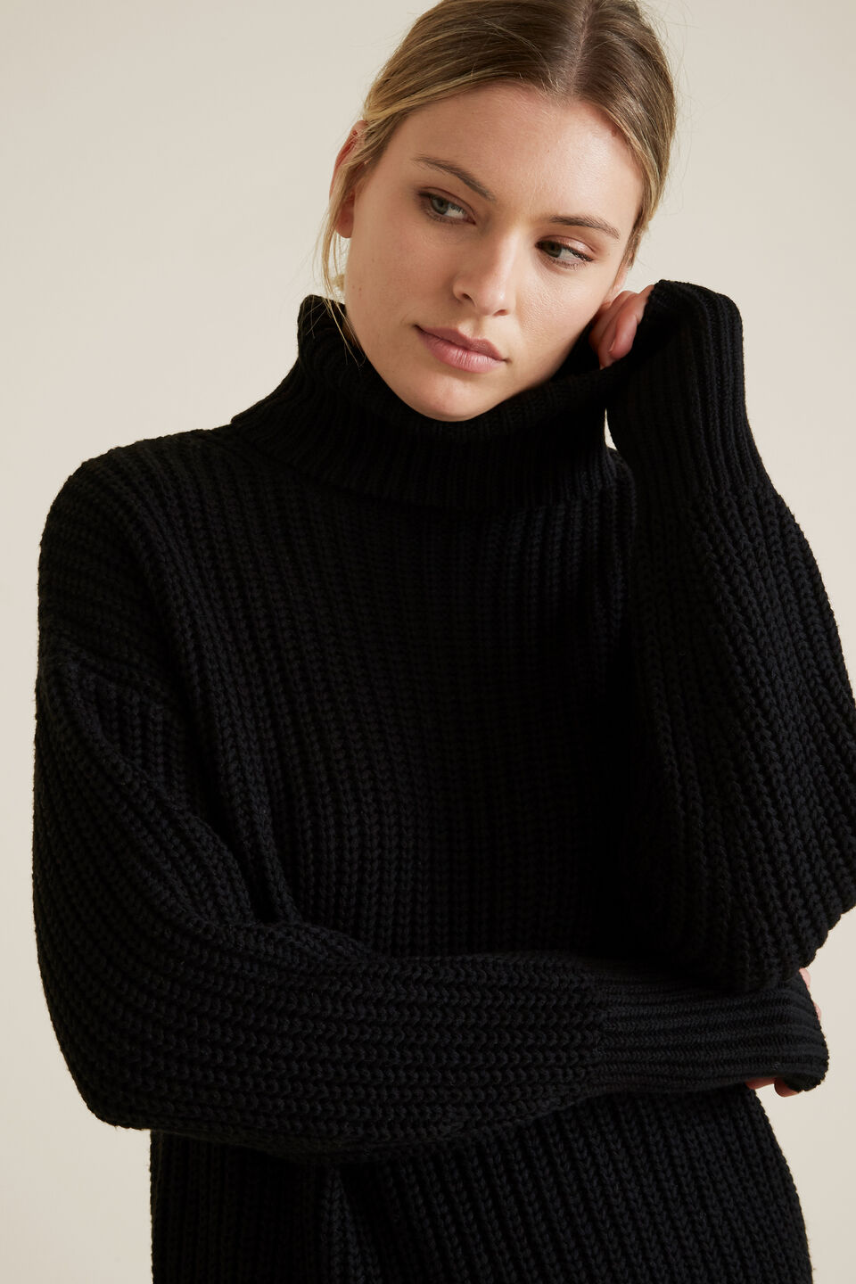 Roll Neck Classic Sweater  