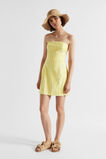 Multi Stripe Mini Dress  Lemon Drop Stripe  hi-res