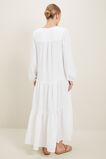 Cheesecloth Maxi Dress  Whisper White  hi-res