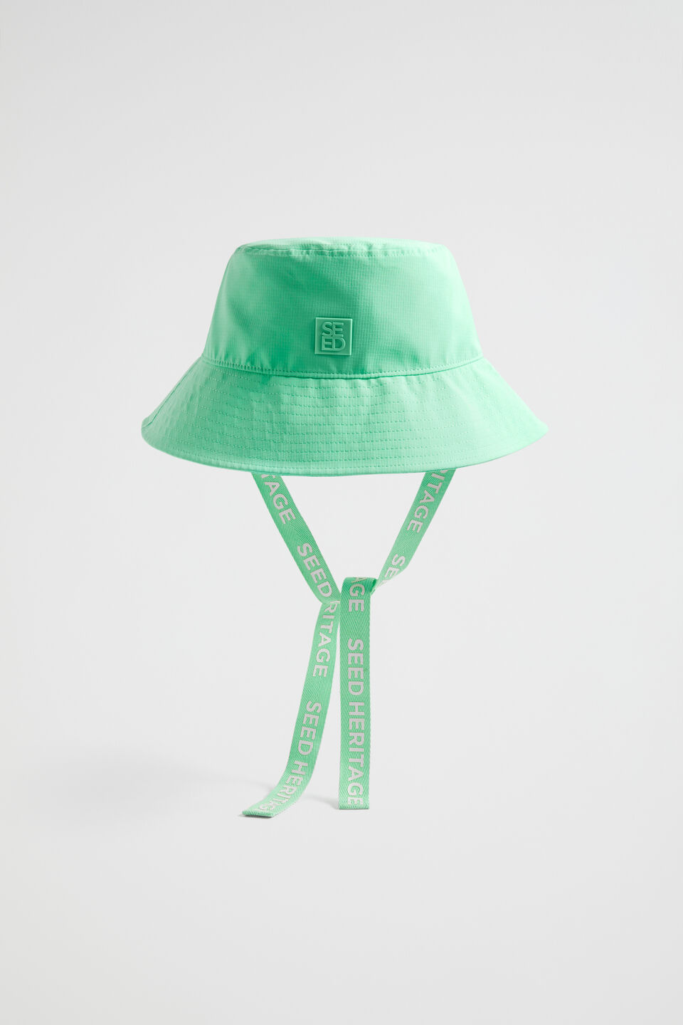 Monochrome Logo Bucket Hat  Key Lime