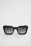 Caitlin Rectangle Sunglasses  Black  hi-res