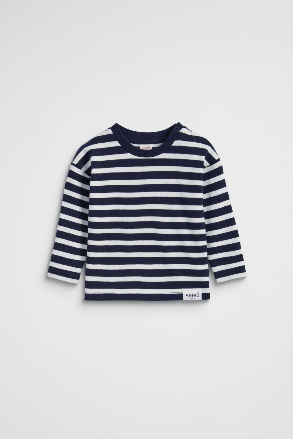 Core Rugby Tee  Midnight Stripe