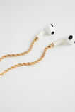 Bluetooth Earphone Chain Holder  Gold  hi-res