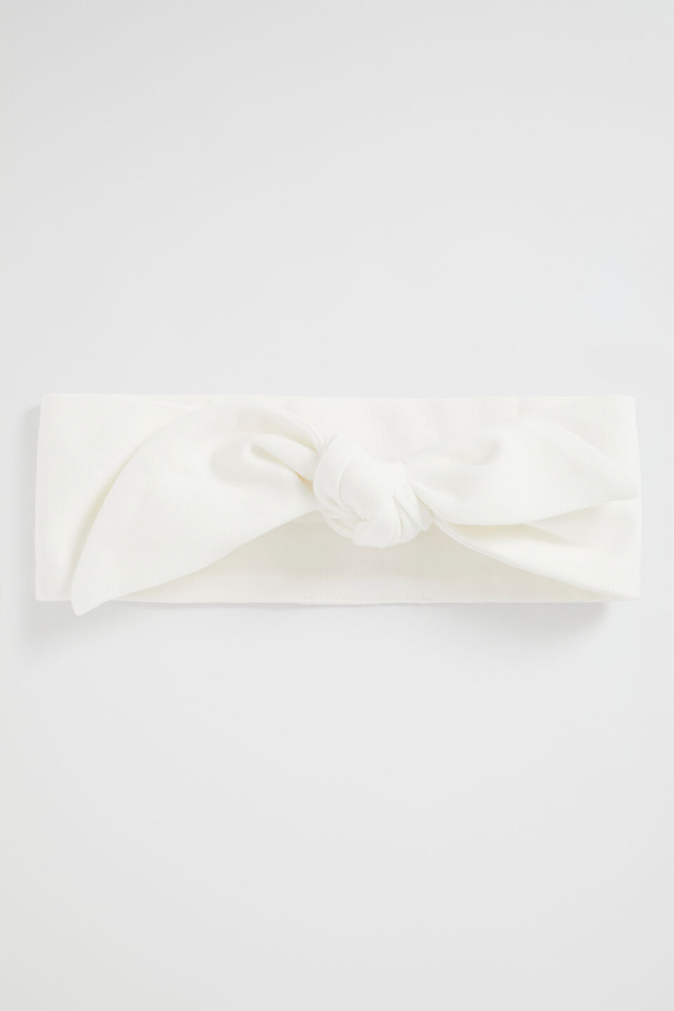 Fabric Headband  White
