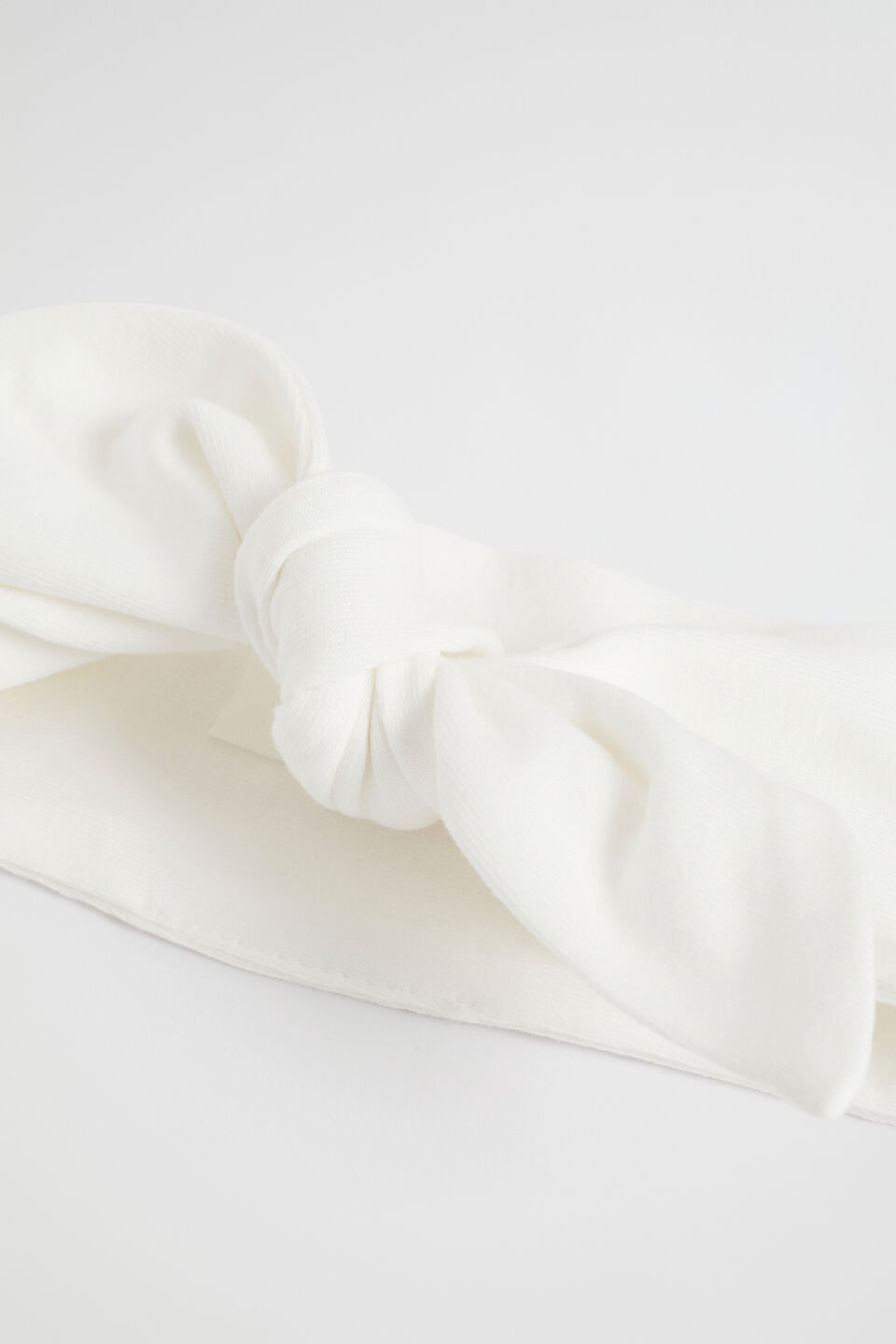 Fabric Headband  White