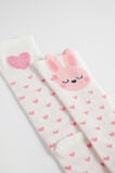 Bunny Knee High Sock  Vanilla  hi-res