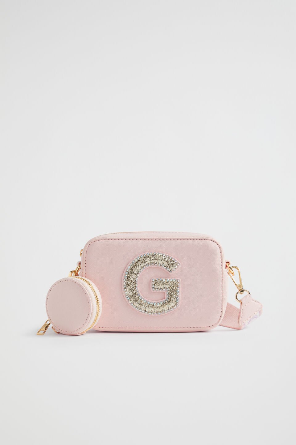 Glitter Initial Bag  G