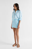 Cargo Mini Skirt  Shimmer Blue  hi-res