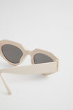 Allegra Angular Sunglasses  Stone  hi-res