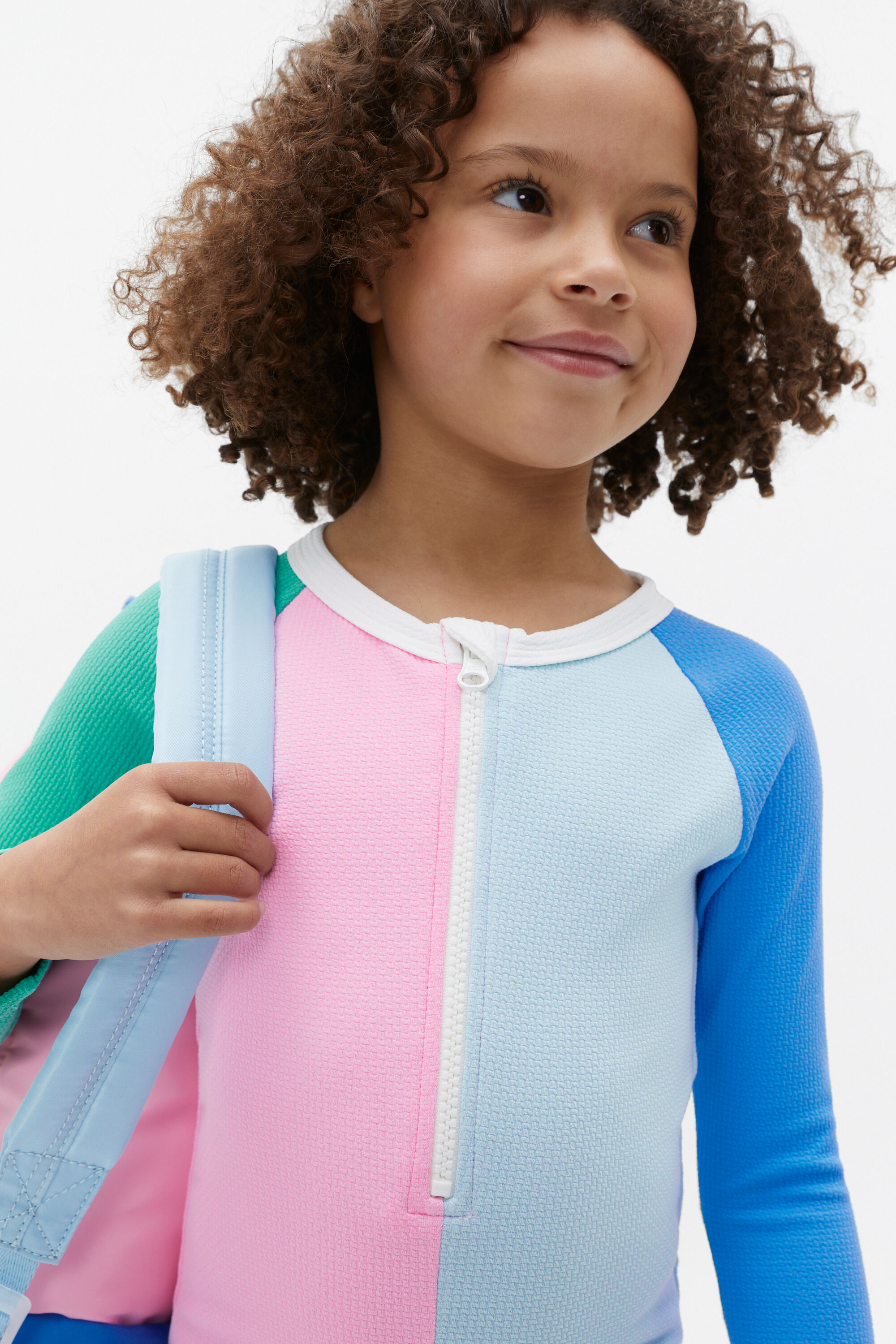 Seed girls bathers top