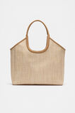 Textured Open Tote  Caramel  hi-res