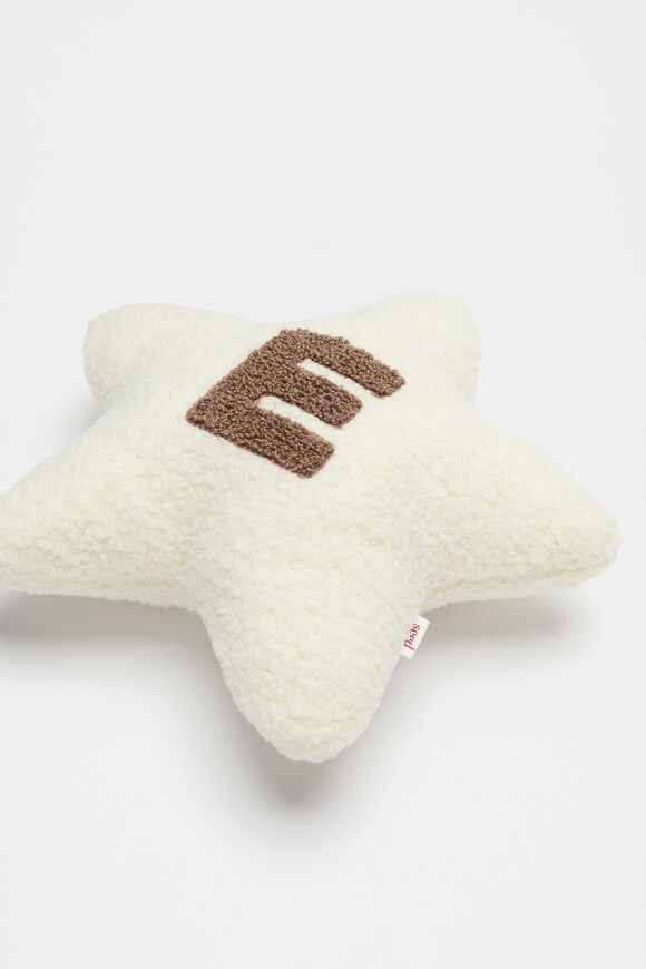 Star Initial Cushion  E  hi-res