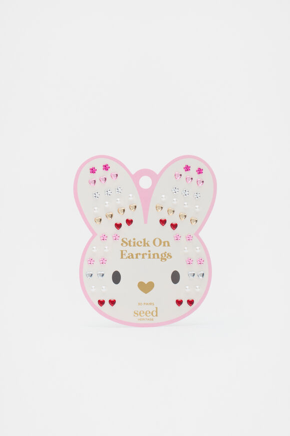 Stick On Earrings  Multi  hi-res