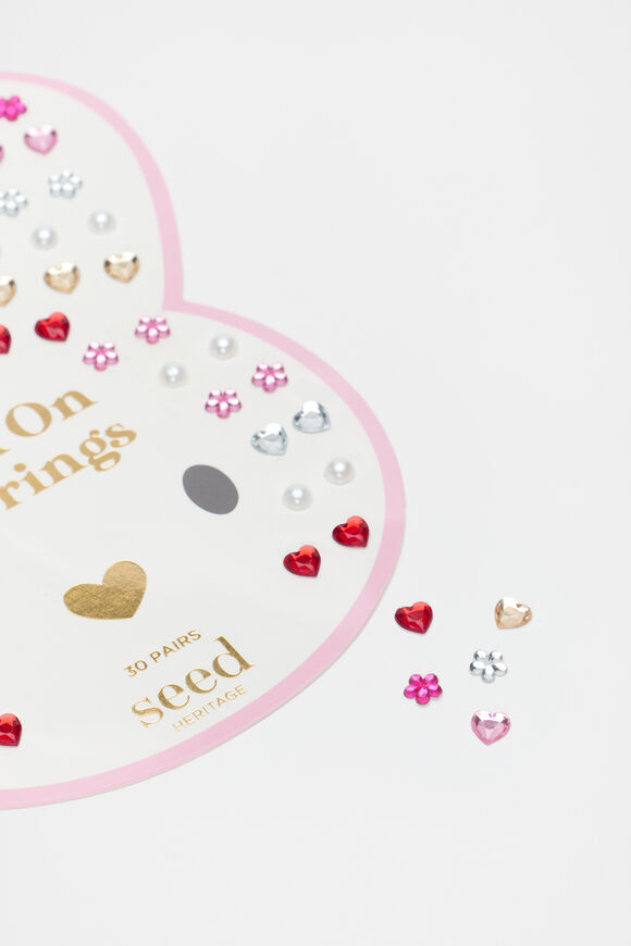 Stick On Earrings  Multi  hi-res