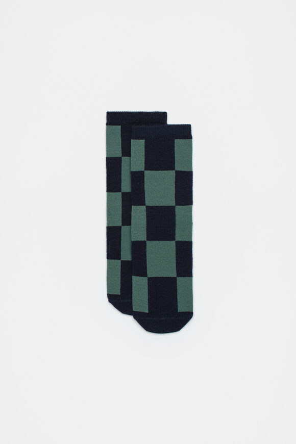 Check Sock  Multi  hi-res